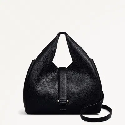 Radley London Womens Leather Sloane Street Medium Ziptop Grab - Black Medium