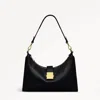 Radley London Womens Leather Sloane Street Medium Ziptop Shoulder - Black Medium In Black