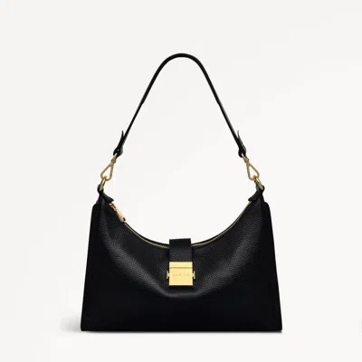 Radley London Womens Leather Sloane Street Medium Ziptop Shoulder - Black Medium