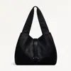 Radley London Womens Leather Sloane Street Medium Ziptop Shoulder - Black Medium In Black