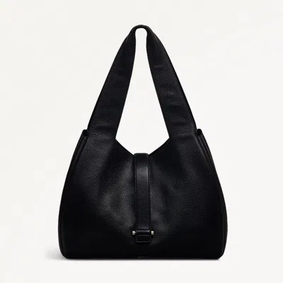 Radley London Womens Leather Sloane Street Medium Ziptop Shoulder - Black Medium