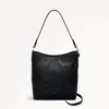 Radley London Womens Leather Southwark Lane Large Ziptop Shoulder - Black Large In Black