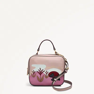 Radley London Womens Leather Spring Street Small Zip Around Grab - Pink Small