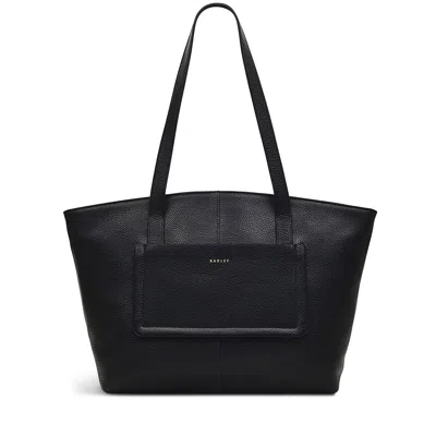 Radley London Womens Leather Sycamore Grove Medium Ziptop Tote - Black