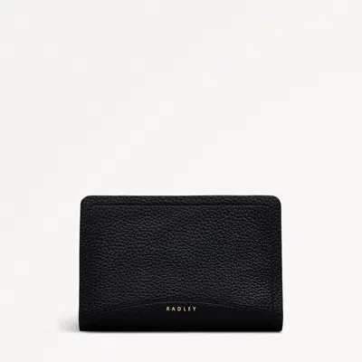 Radley London Womens Leather The Chancery Medium Zip Around Purse Black Medium Zip Around Purse - Black