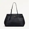Radley London Womens Leather The Christina Large Ziptop Shoulder - Black Large In Black