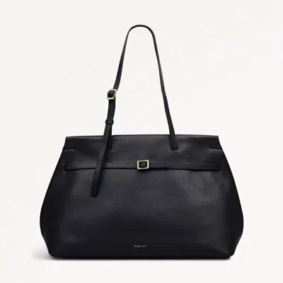 Radley London Womens Leather The Christina Large Ziptop Shoulder - Black Large