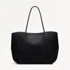 Radley London Womens Leather The Compton Medium Ziptop Shoulder - Black Medium In Black