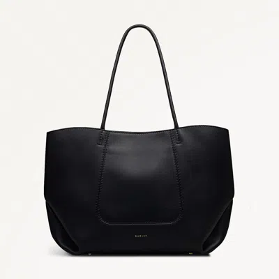 Radley London Womens Leather The Compton Medium Ziptop Shoulder - Black Medium