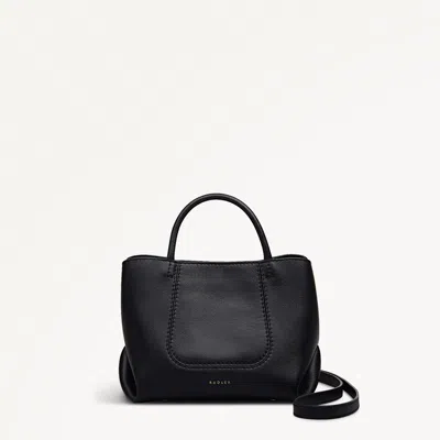 Radley London Womens Leather The Compton Small Ziptop Grab - Black Small