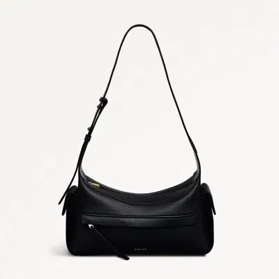 Radley London Womens Leather The Fitzrovia Small Ziptop Shoulder - Black Small