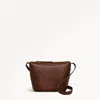 Radley London Womens Leather The Kensal - Faux Lizard Small Ziptop Crossbody - Brown Small In Brown