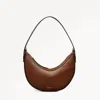 Radley London Womens Leather The Kensal - Faux Lizard Small Ziptop Shoulder - Brown Small In Brown