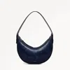 Radley London Womens Leather The Kensal - Faux Snake Small Ziptop Shoulder - Blue Small In Blue