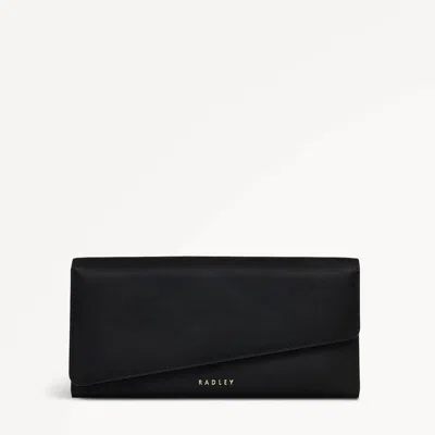 Radley London Womens Leather The Kensal Large Flapover Matinee - Black Large