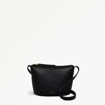 Radley London Womens Leather The Kensal Small Ziptop Crossbody - Black Small