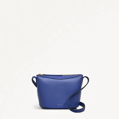Radley London Womens Leather The Kensal Small Ziptop Crossbody - Blue Small