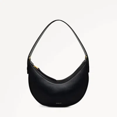 Radley London Womens Leather The Kensal Small Ziptop Shoulder - Black Small
