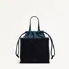 Radley London Womens Leather The Portobello Small Drawstring Cross Body - Black Small In Black