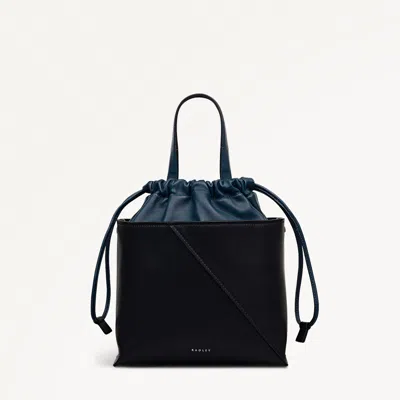 Radley London Womens Leather The Portobello Small Drawstring Cross Body - Black Small