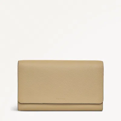 Radley London Womens Leather The Rathbone Large Flapover Travel Wallet - Natural Large In Brown