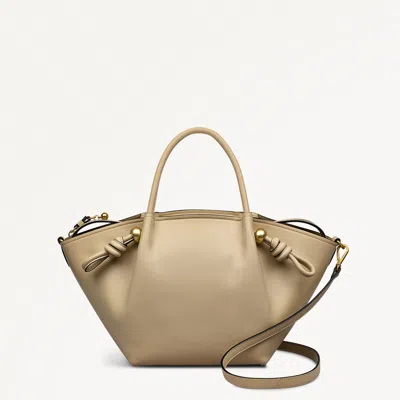 Radley London Womens Leather The Romilly Medium Ziptop Grab - White Medium