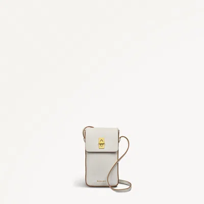 Radley London Womens Leather Threadneedle Street Medium Phone Cross Body - White Medium