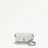 Radley London Womens Leather Threadneedle Street Small Flapover Crossbody - Grey Small In Gray