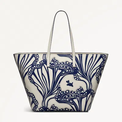 Radley London Womens Leather Under The Sea Large Open Top Tote - Natural Large In Brown