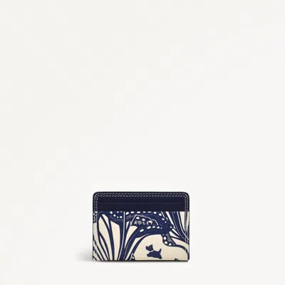 Radley London Womens Leather Under The Sea Small Card Holder - Natural Small In Brown