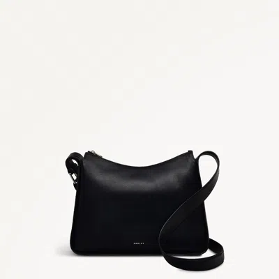 Radley London Womens Leather Westwell Lane Medium Ziptop Crossbody - Black Medium