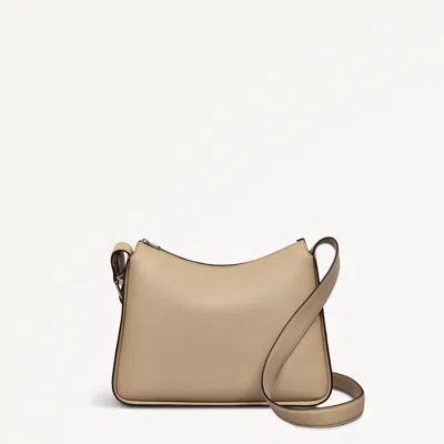 Radley London Womens Leather Westwell Lane Medium Ziptop Crossbody - White Medium