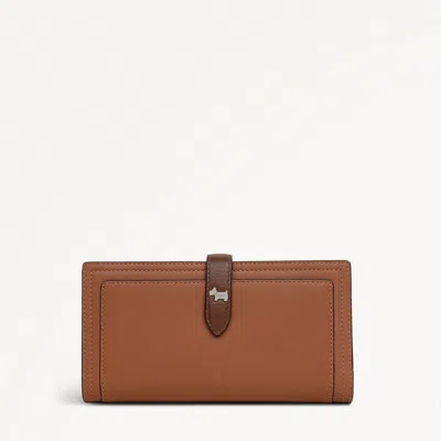 Radley London Womens Leather Willis Street - Colourblock Large Bifold Wallet - Beige Large In Sand