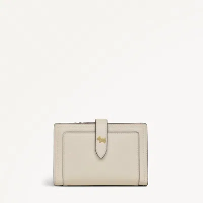 Radley London Womens Leather Willis Street Medium Bifold Wallet - White Medium