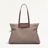 Radley London Porcini Medium Ziptop Tote Bag In Sand