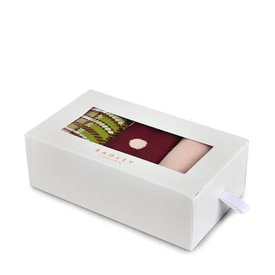 Radley London Womens Radley Check Sock Set Bonsai Sock Set - Green