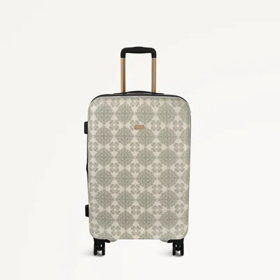 Radley London Womens Radley Crochet 4 Wheel Medium Suitcase - Green Medium