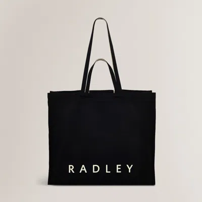 Radley London Womens Radley Large Open Top Tote Black Large Open Top Tote - Black