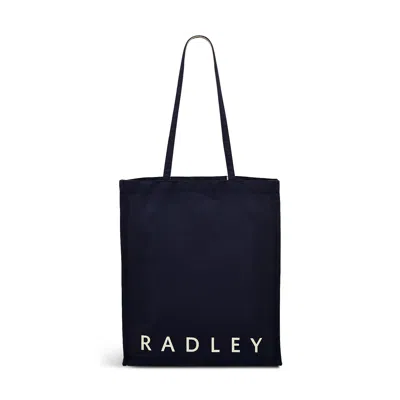 Radley London Womens Radley Medium Open Top Tote Ink Medium Open Top Tote - Navy In Blue