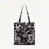 Radley London Womens Spring Floral Responsible Foldaway - White In White