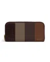 Radley London York Mews Patchwork Small Zip Around Wallet In Brown