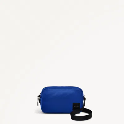 Radley London Yves Blue Mini Zip Around Crossbody