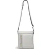 Radley London Zippy Small Ziptop Leather Crossbody Bag In Bright White