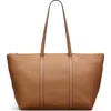 Radley Lynton Large Leather Tote In Brown