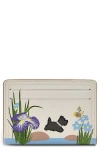 Radley Meadway Mews Card Case In Gray