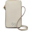 Radley Medium Leather Phone Crossbody In Neutral