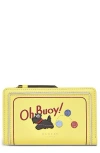 Radley Medium Oh Buoy! Flap Leather Wallet In White