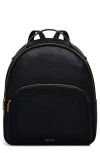 Radley Merchant Hall Medium Leather Backpack In Black