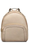 Radley Merchant Hall Medium Leather Backpack In Sand