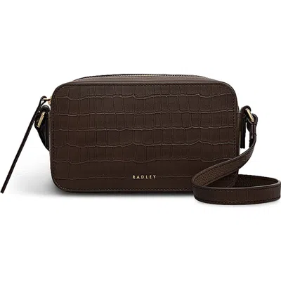 Radley Mini Beech Row Zip Crossbody Bag In Brown